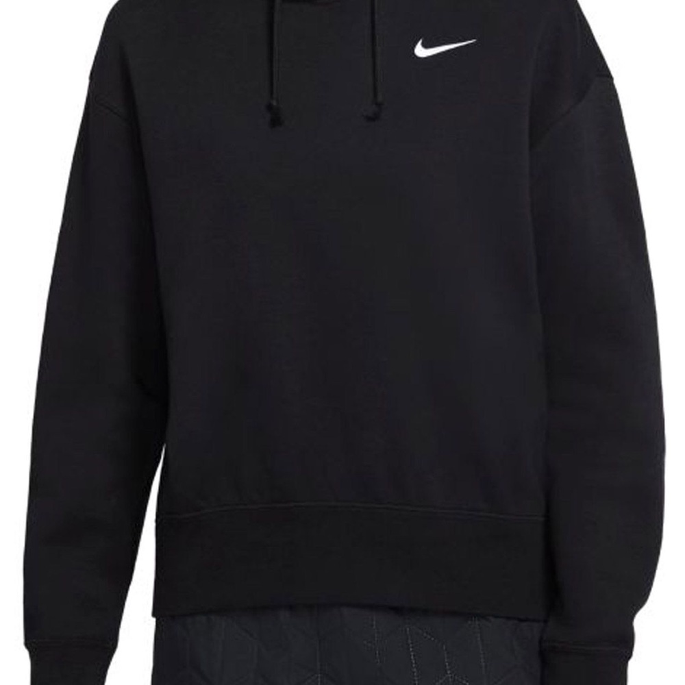 Nike Black Logo Hoodie Size Large - Picture 2 of 4